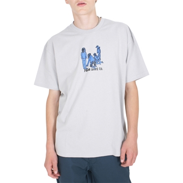 Polar Skate Co. T-shirt Up to no good Silver Grey